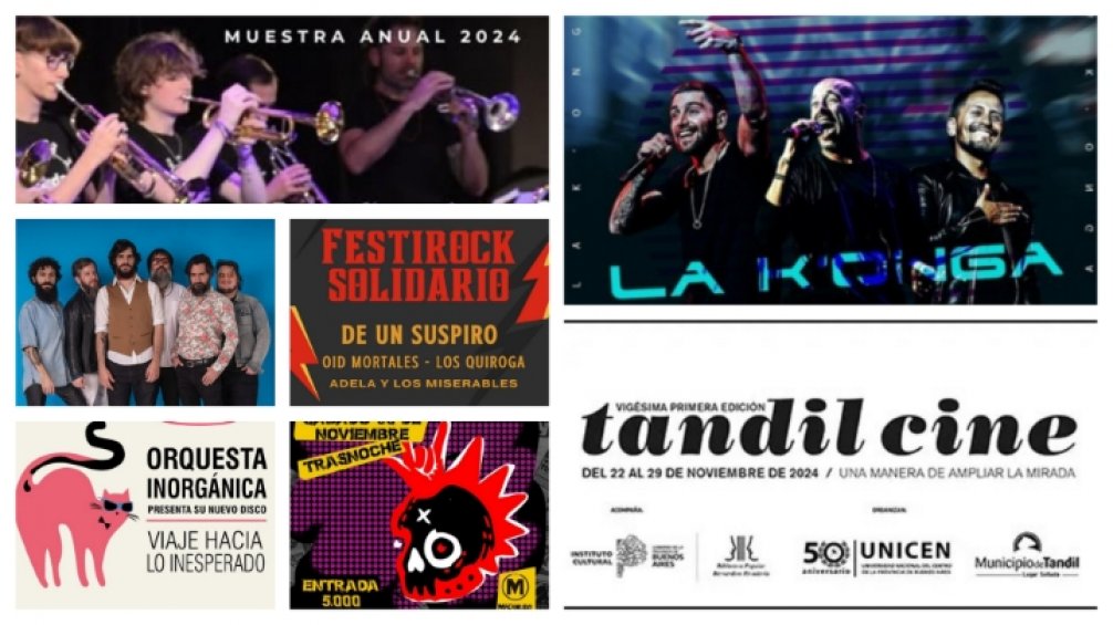 La agenda más completa del fin de semana